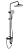 Душевая система 3-х функц. со смесителем "Gota Rocio" 690272 Графит