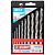 Набор сверл "ЗубрМастер" по металлу, сталь Р4М2, класс Б, 10 шт., (1-10мм)
