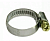 Хомут червячный под отвертку S16-27 мм